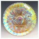 Northwood Pastel Marigold Good Luck Plate