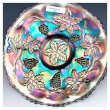 Fenton Blue Vintage Plate
