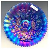 Northwood Electric Blue Good Luck Plate