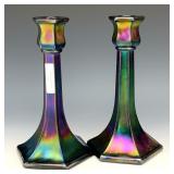 Northwood Purple Six-Five-Seven Candlestick Set