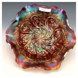 Millersburg Amethyst Seaweed Bowl