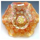 Millersburg Pastel Marigold Many Stars Bowl