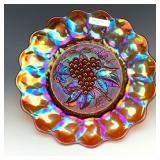 Imperial Amber Heavy Grape Chop Plate