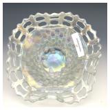 Fenton White Open Edge Blackberry Spray Hat