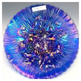 Northwood Blue Poppy Show Plate