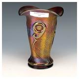 Northwood Amethyst Tornado Vase
