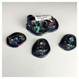 Mosser Blk Amethyst Basset Hound Mom & Pup Set