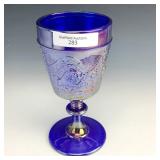 Westmoreland Blue Stag Goblet