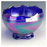 IG Aurora Jewels Stretch Glass Rosebowl
