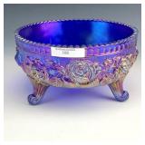 IG Aurora Jewels Lustre Rose Footed Bowl