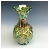 IG Green Loganberry Vase