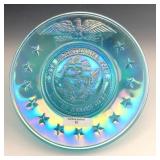 Wheaton Celeste Blue Bicentennial Plate