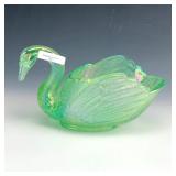 LIG Ice Green Swan Dish