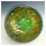 Imperial Open Rose Green Rose Bowl