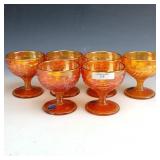 IG Marigold Grape Goblet Set