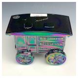 Fenton Amethyst Pie Wagon Covered Dish