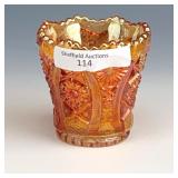 IG Marigold Octagon Toothpick Holder