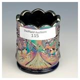 SCGC Blue Cherry Wreath Toothpick Holder