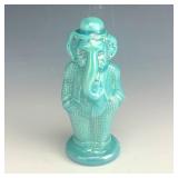 Summit Turquoise Slag 'Timmy 5' Clown Elephant