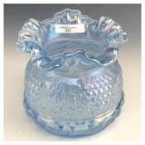 Fenton Ice Blue Grape Spittoon