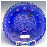 Fenton Cobalt Blue Liberty Plate