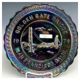 Westmoreland Blk Amethyst America Chop Plate