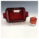 Assorted Red Dish Lot