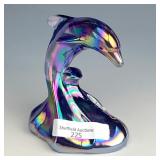 Fenton Purple Dolphin Figurine