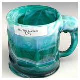 IG Turquoise Slag Nursery Mug