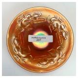 Fenton Dark Marigold Kitten Saucer