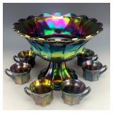 Imperial Purple Flute Punch Set