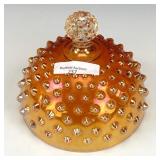 Millersburg Marigold Hobnail Butter Dish Lid