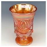 Brockwitz Dark Marigold Curved Star Vase