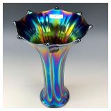 Imperial Elec Purple Morning Glory Funeral Vase
