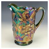 Millersburg Green Hanging Cherries Water Pitcher