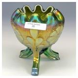 Northwood Green Daisy & Plume Rosebowl