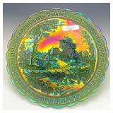 Imperial Emerald Green Homestead Chop Plate