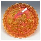 Imperial Pumpkin Marigold Homestead Chop Plate