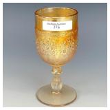 Fenton Marigold Orange Tree Wine Glass