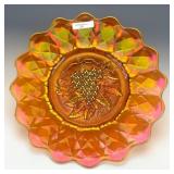 Imperial Amber Heavy Grape Chop Plate