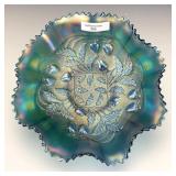 Northwood Renninger Blue Strawberry Bowl