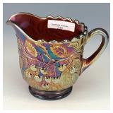 Millersburg Amethyst Hanging Cherries Creamer