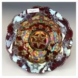Millersburg Amethyst Many Stars Bowl