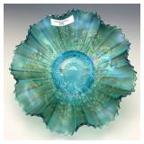 Northwood Sapphire Good Luck Bowl