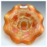 Fenton Marigold Good Luck Bowl