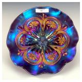 Dugan Amethyst Flowers & Frames Bowl