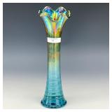 Imperial Sapphire Ripple Vase