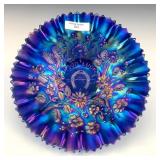 Northwood Blue Good Luck Bowl