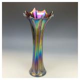 Imperial Purple Morning Glory Funeral Vase