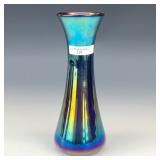 Imperial Blue Freehand Lead Lustre Vase